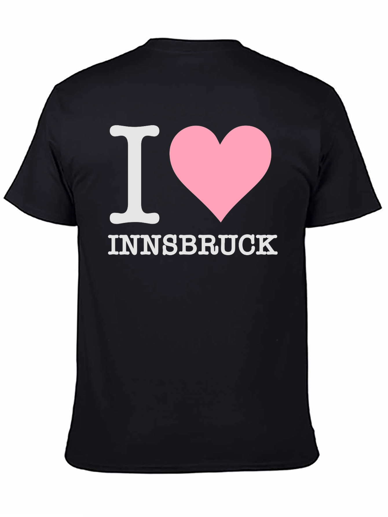 I Love Innsbruck Black T-Shirt