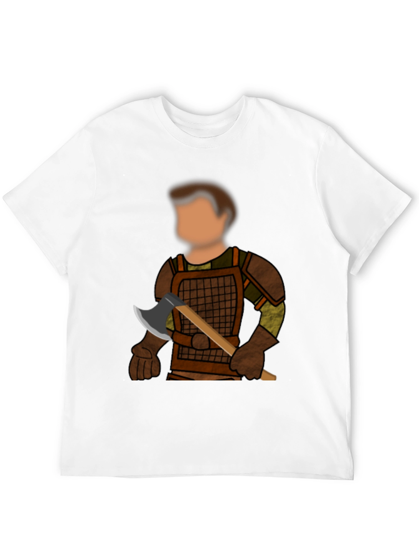Warrior Graphic Black T-Shirt