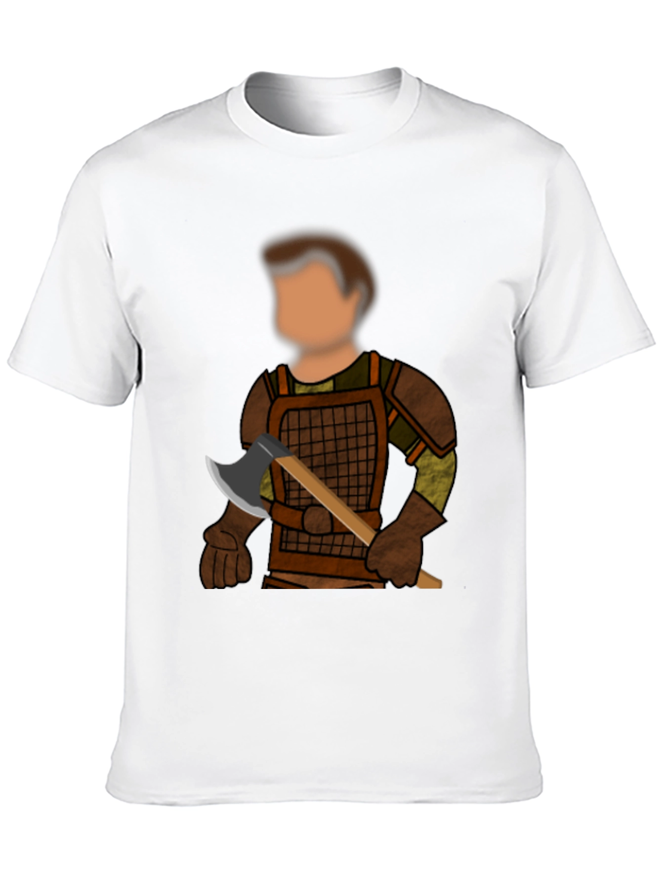 Warrior Graphic Black T-Shirt
