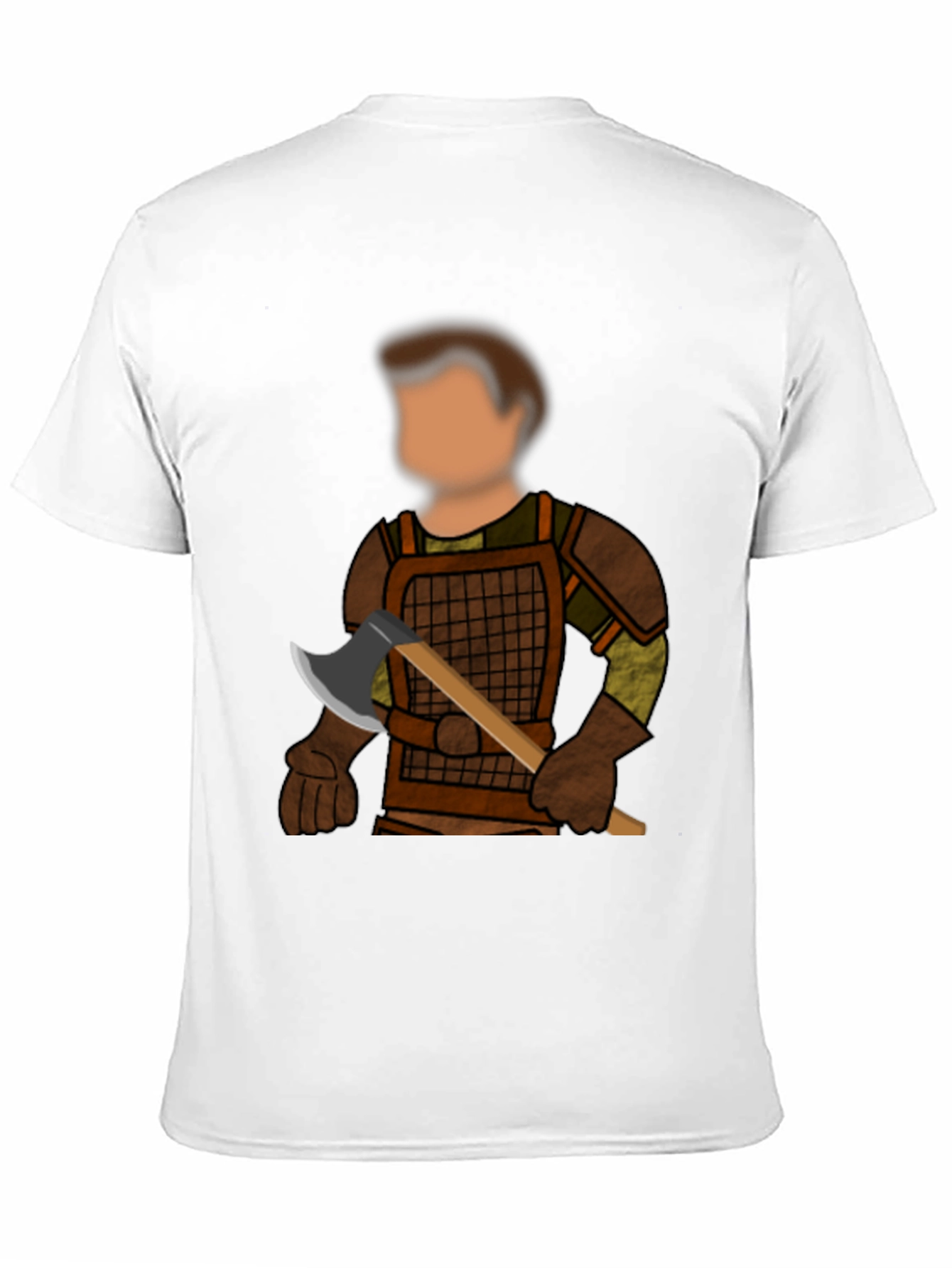 Warrior Graphic Black T-Shirt