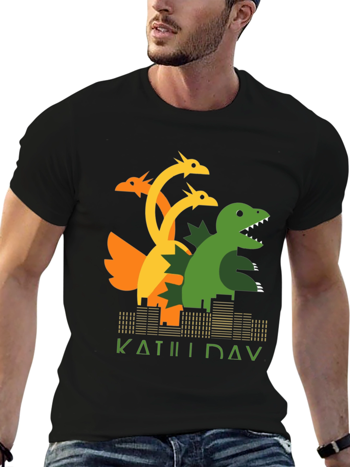 Monster Graphic Tee - Kaiju Godzilla T-Shirt