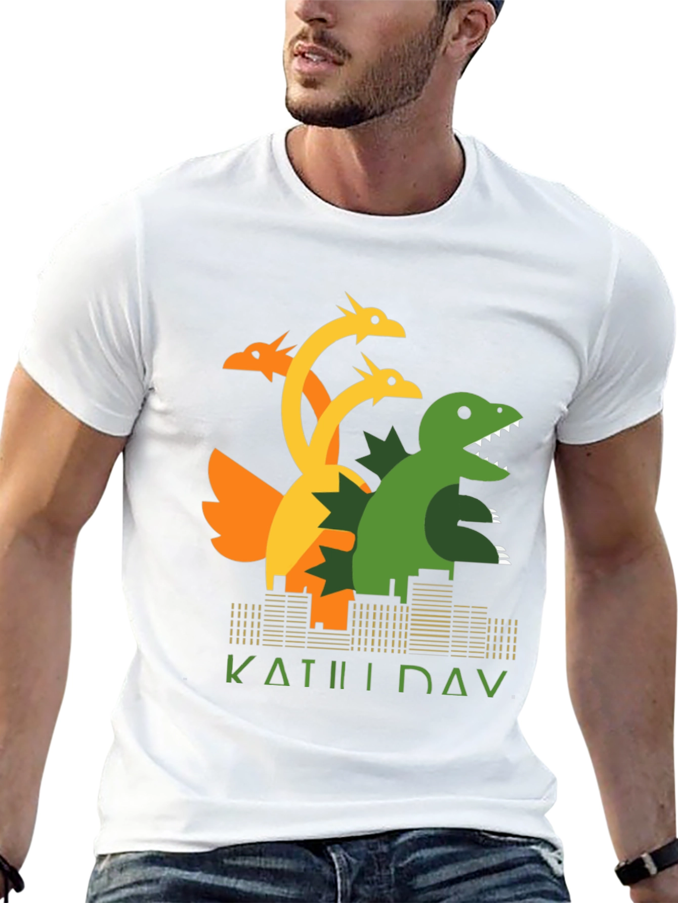 Monster Graphic Tee - Kaiju Godzilla T-Shirt