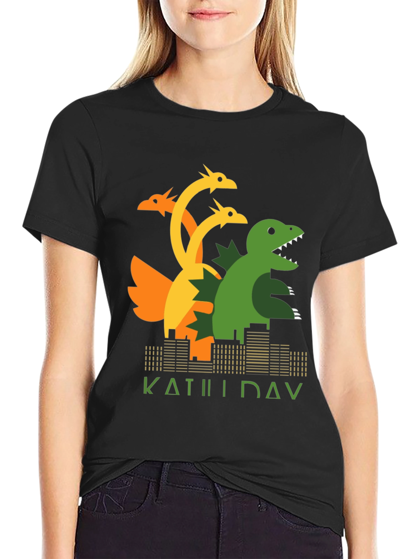 Monster Graphic Tee - Kaiju Godzilla T-Shirt