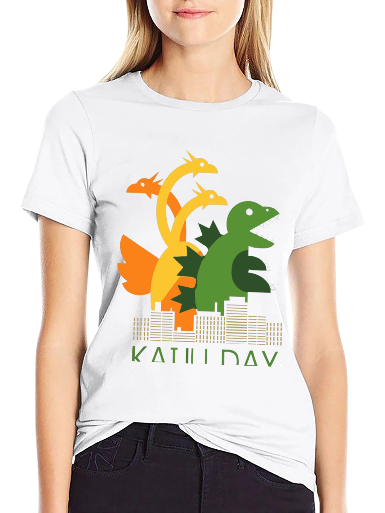 Monster Graphic Tee - Kaiju Godzilla T-Shirt