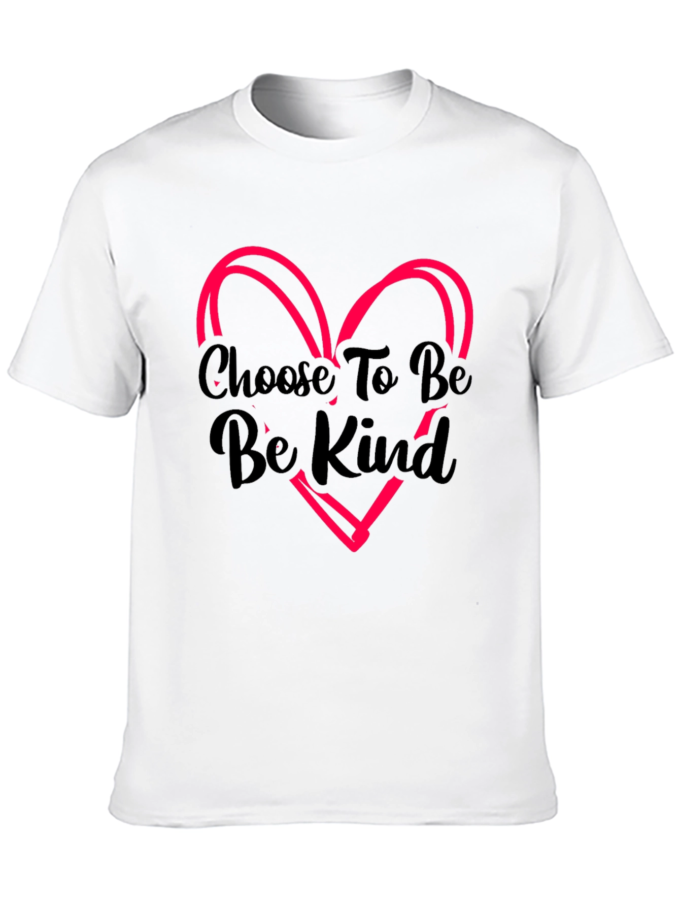 Choose To Be Kind Graphic Tee Black