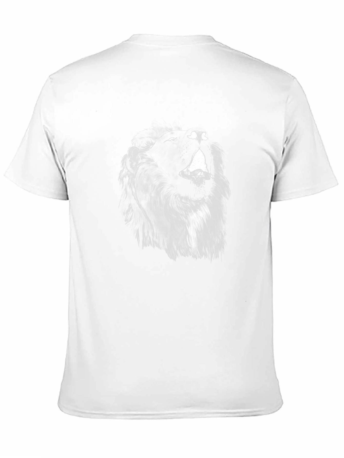 Black Lion Graphic Tee - Mens Fashion