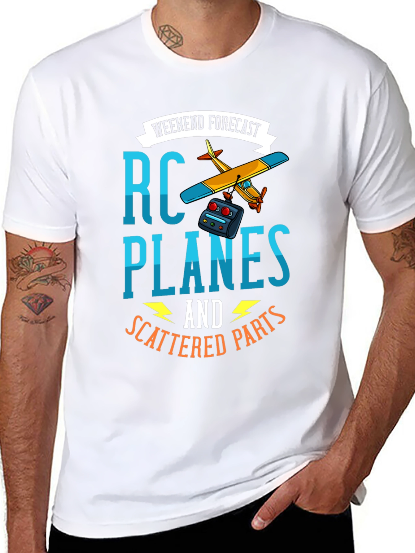 RC Planes & Scattered Parts T-Shirt