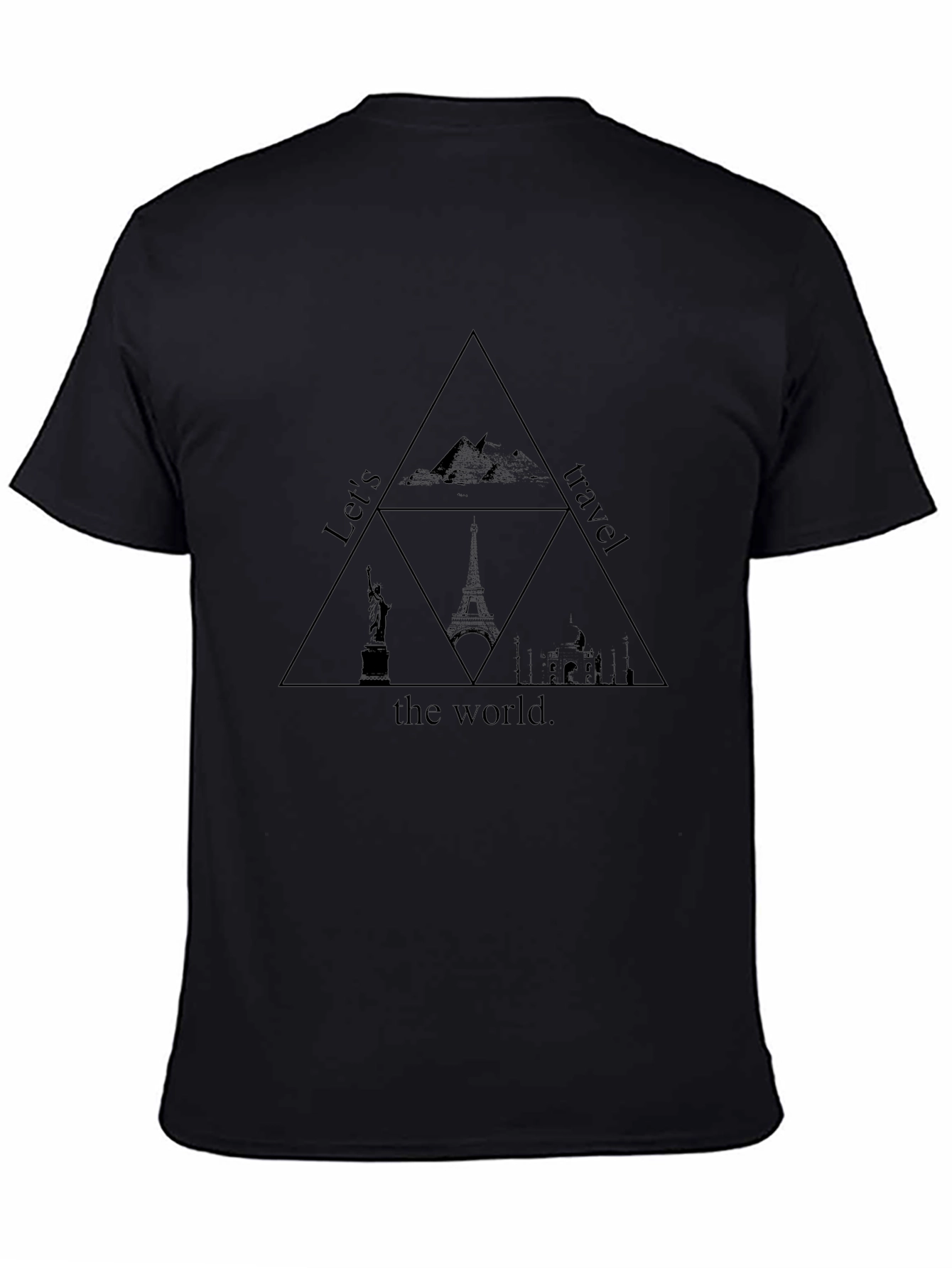 Lets Travel the World Graphic Tee