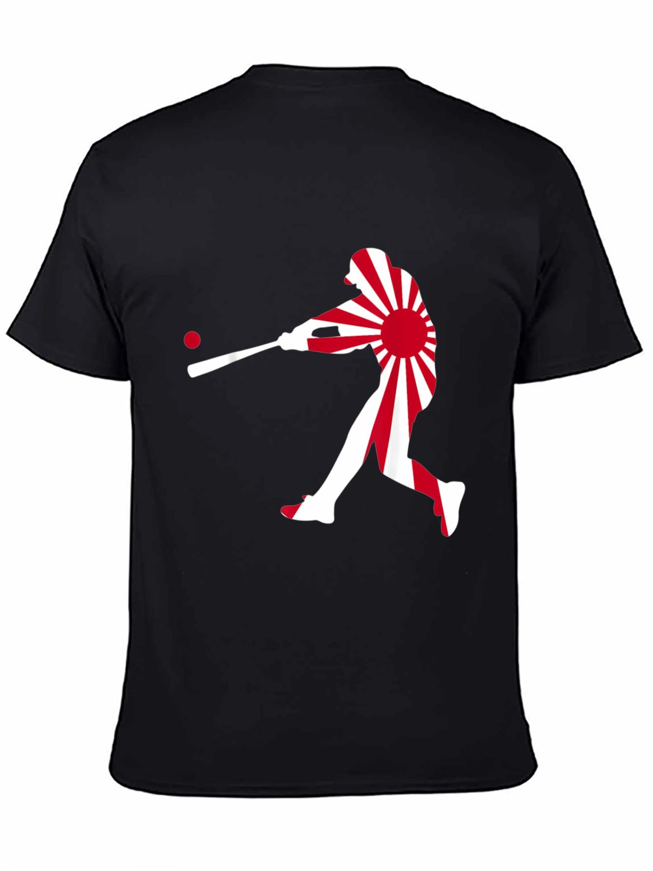 Baseball Japan Flag T-Shirt