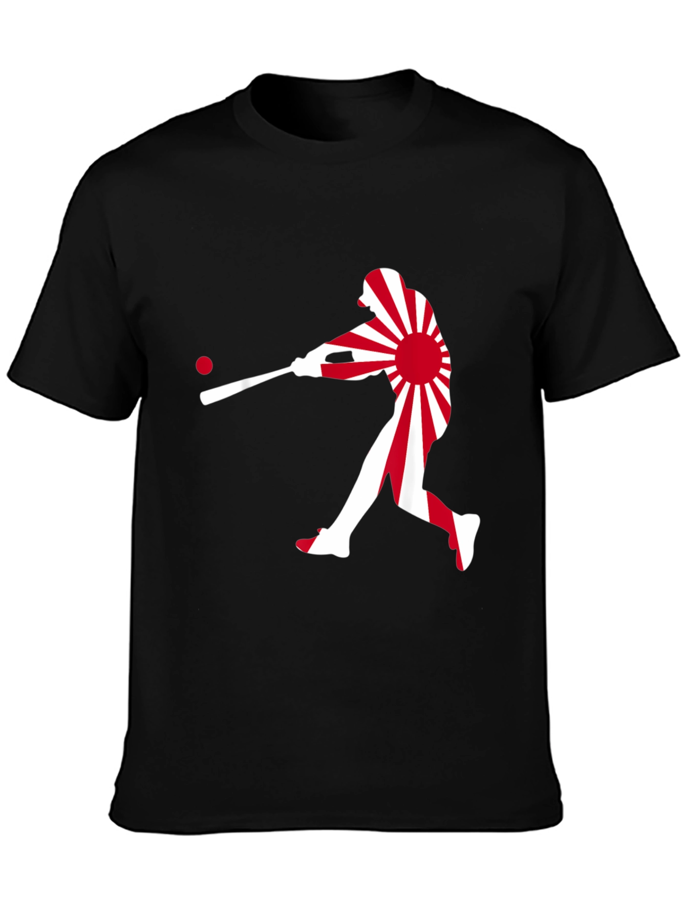 Baseball Japan Flag T-Shirt