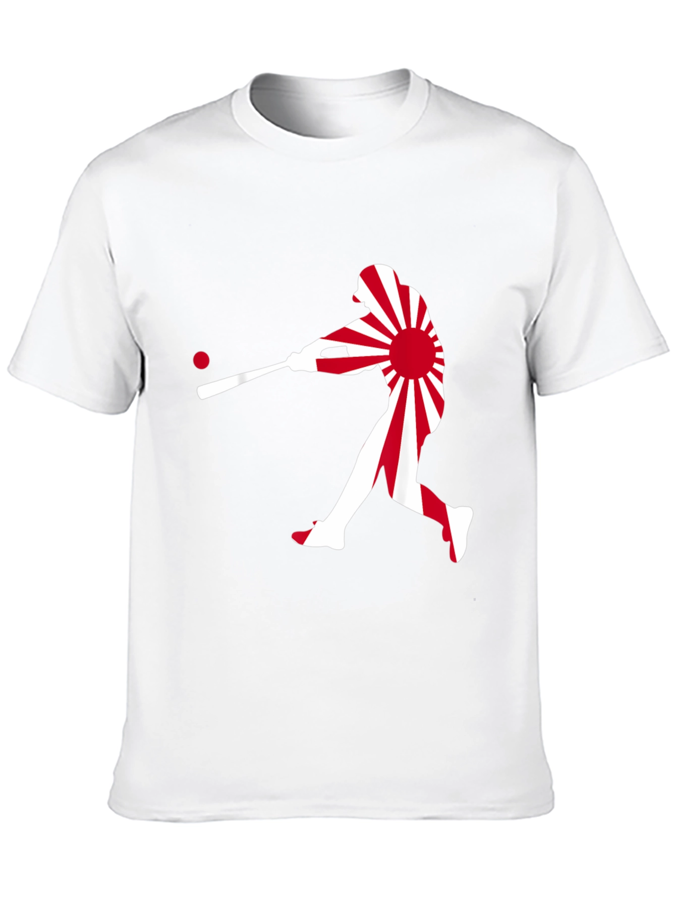 Baseball Japan Flag T-Shirt