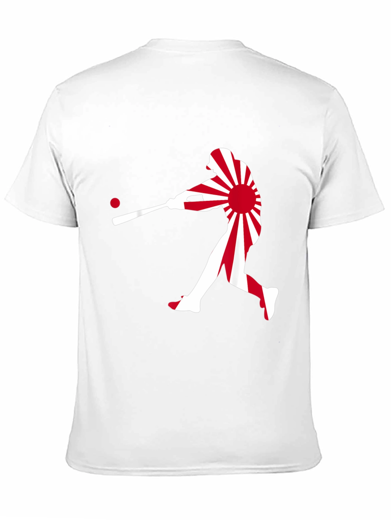 Baseball Japan Flag T-Shirt