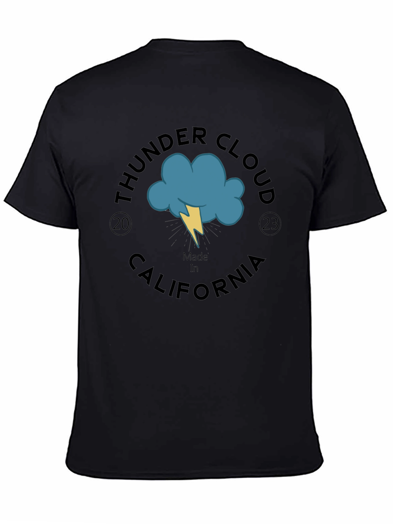 Thunder Cloud Graphic T-Shirt - Made in California