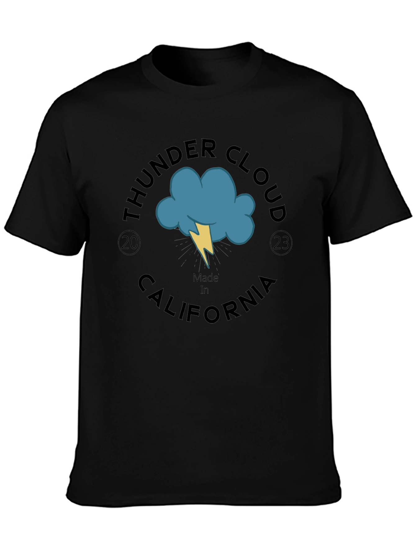 Thunder Cloud Graphic T-Shirt - Made in California