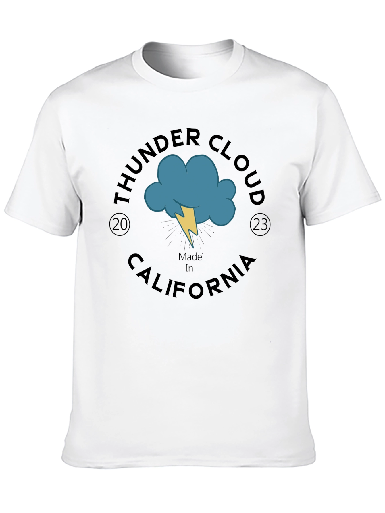 Thunder Cloud Graphic T-Shirt - Made in California