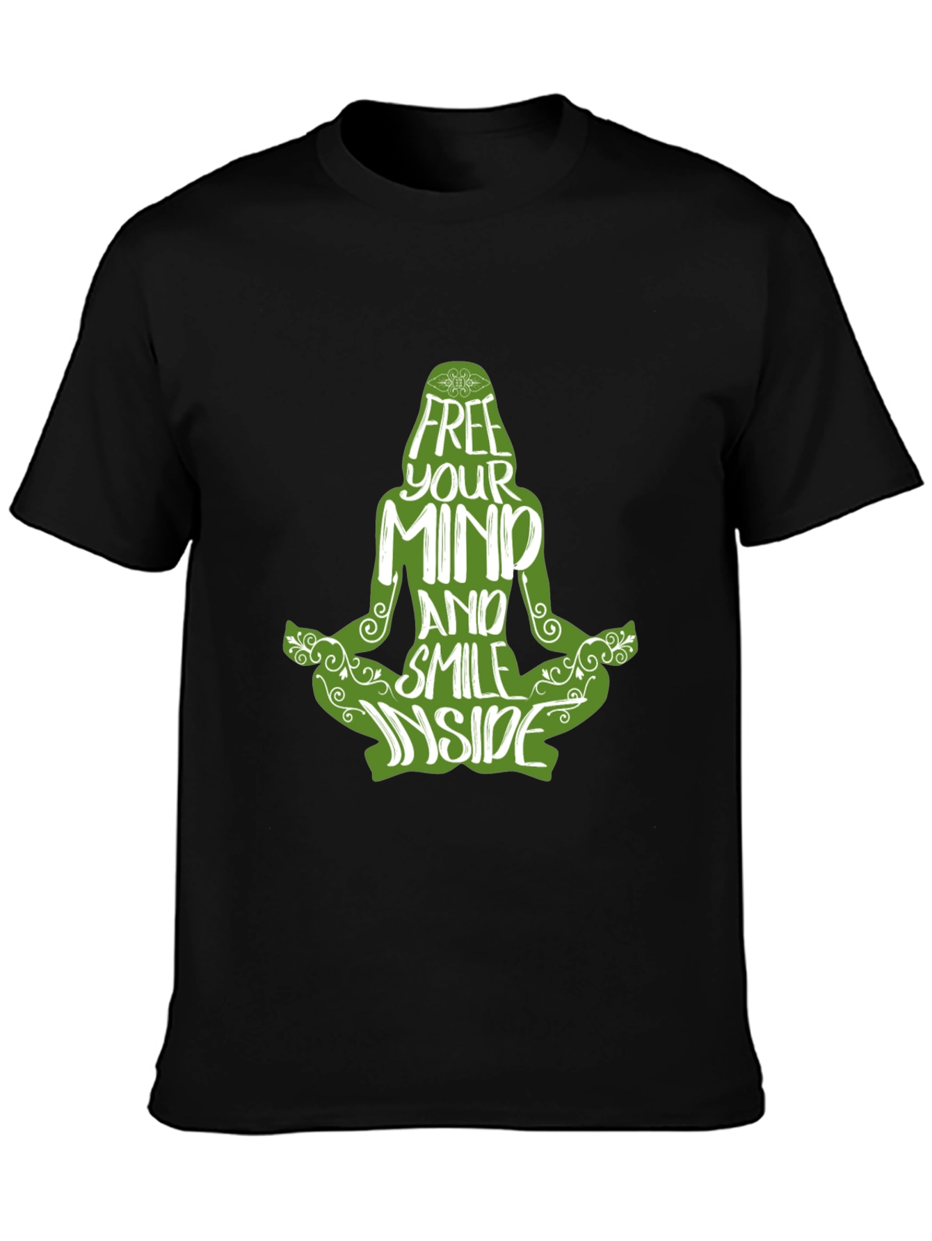 Free Your Mind Graphic Tee - Meditation T-Shirt