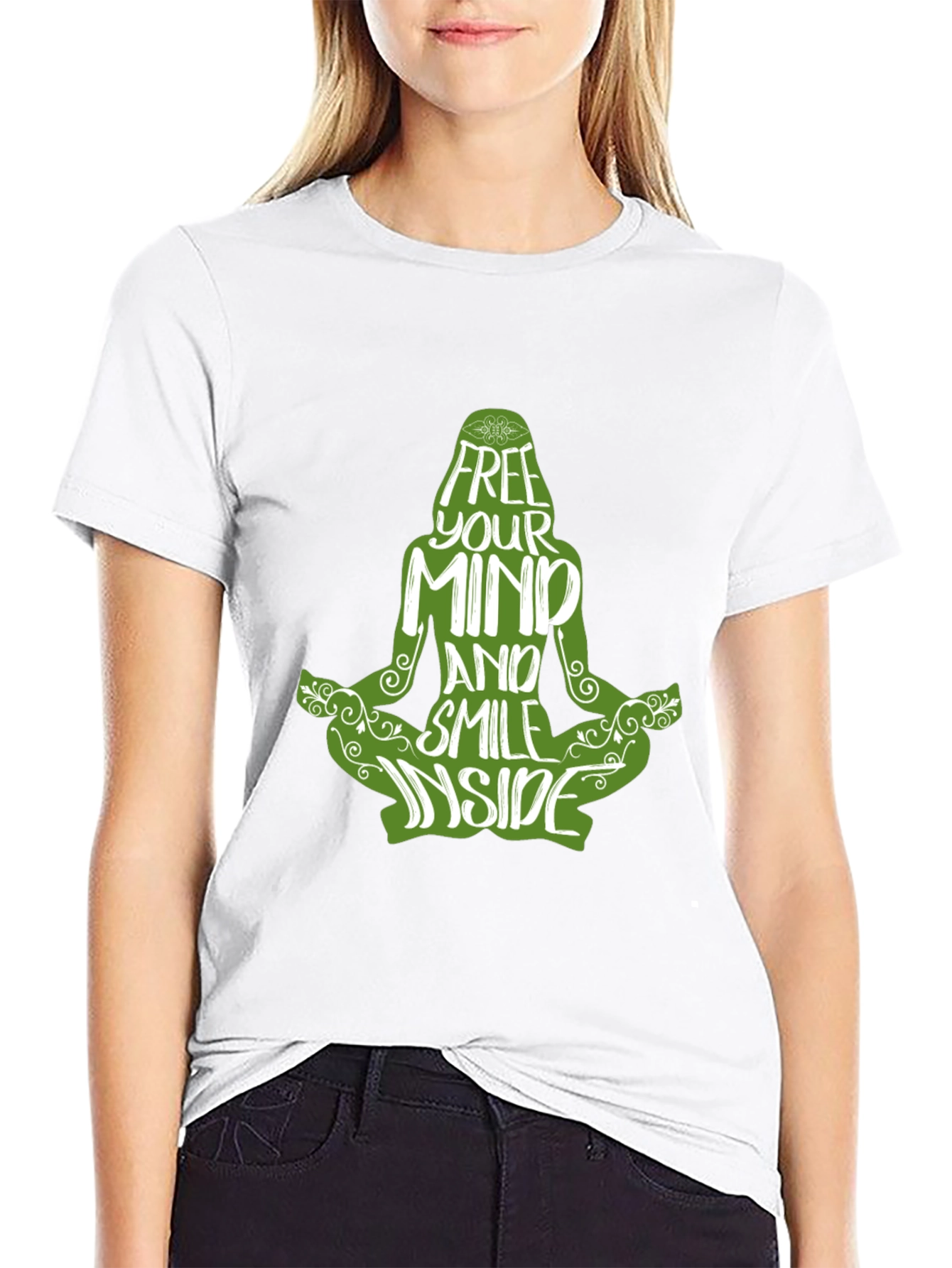 Free Your Mind Graphic Tee - Meditation T-Shirt