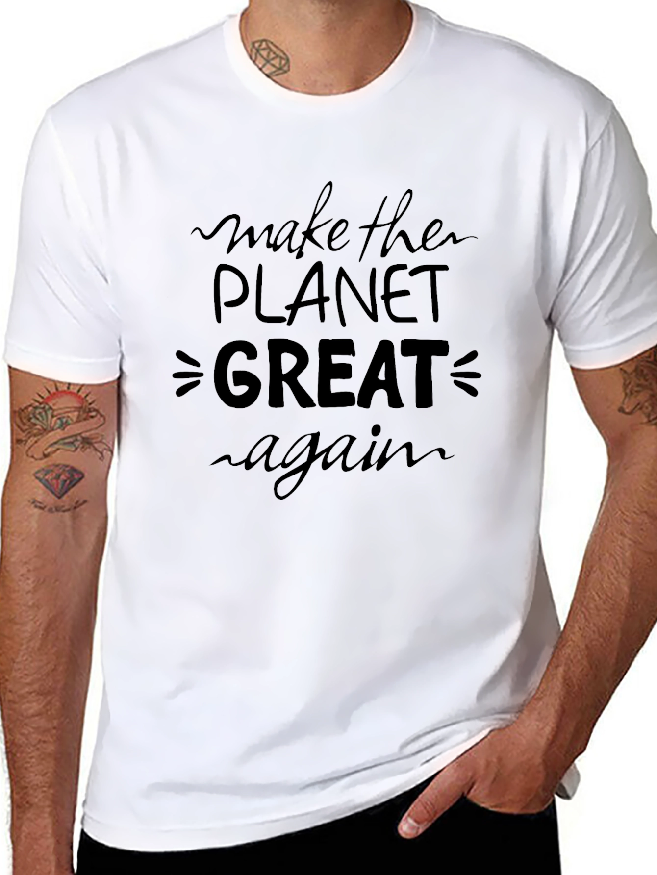 Make the Planet Great Again T-Shirt