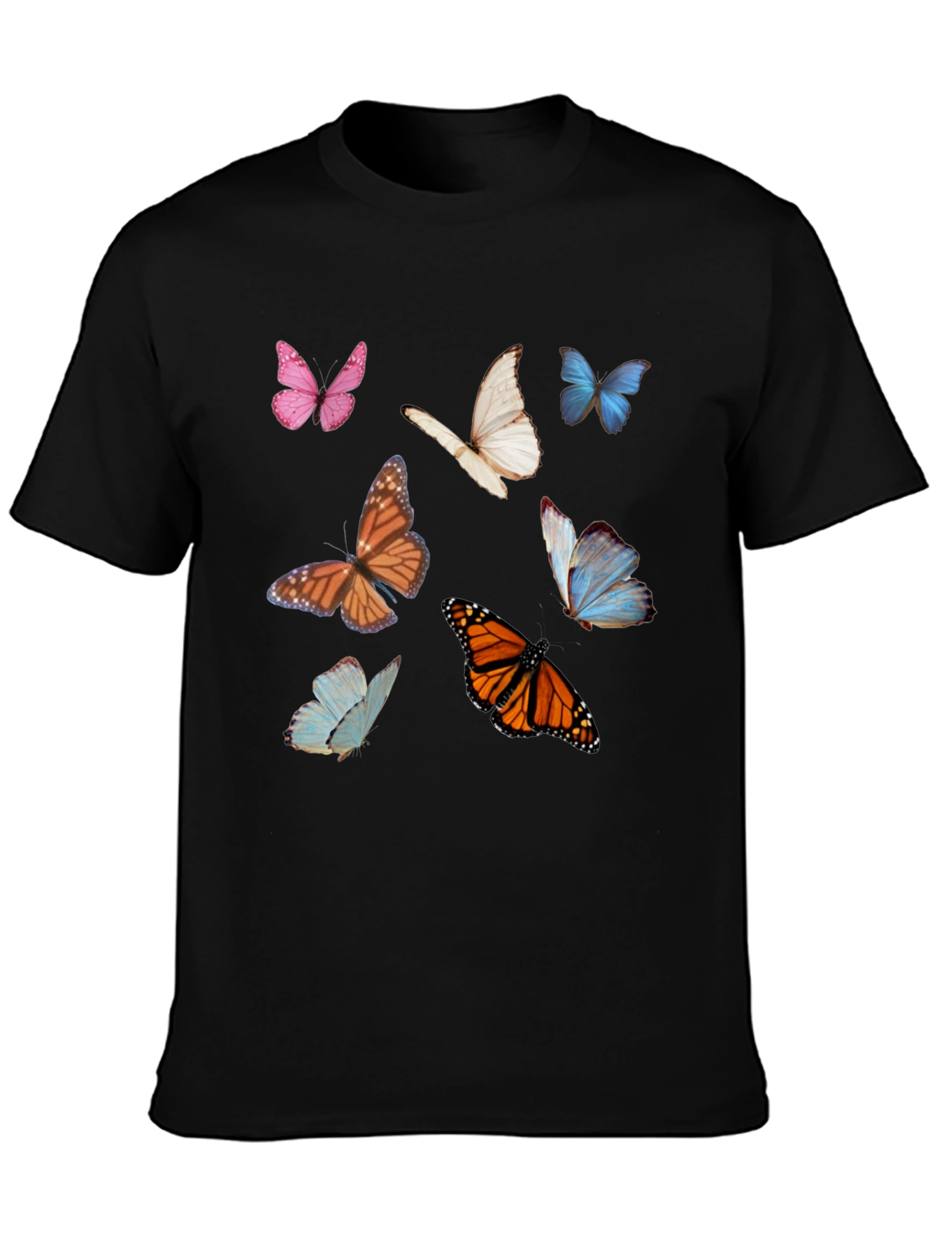 Butterfly Graphic Tee - Nature Inspired Casual Wear