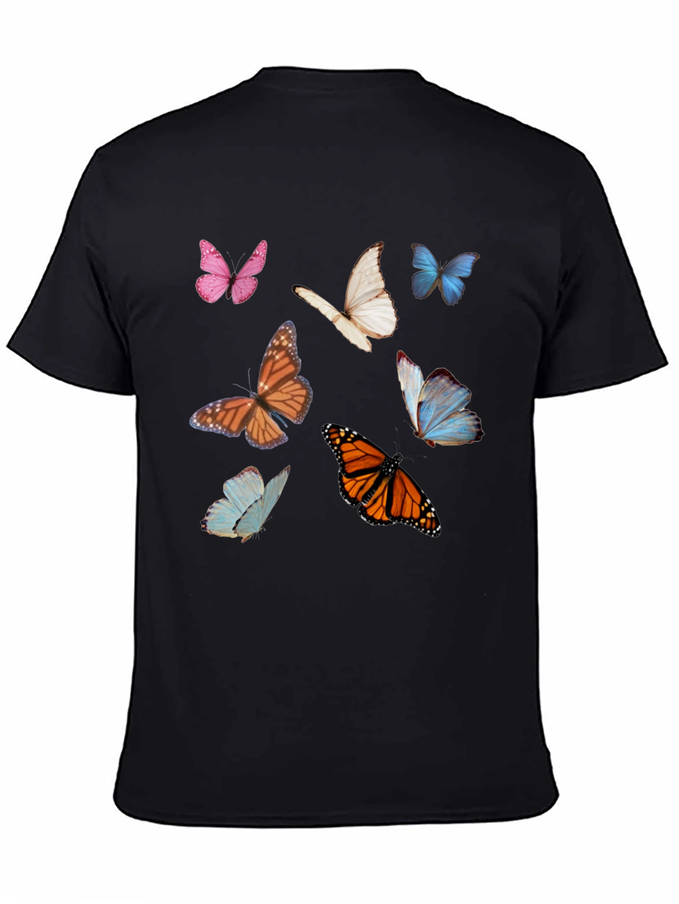 Butterfly Graphic Tee - Nature Inspired Casual Wear