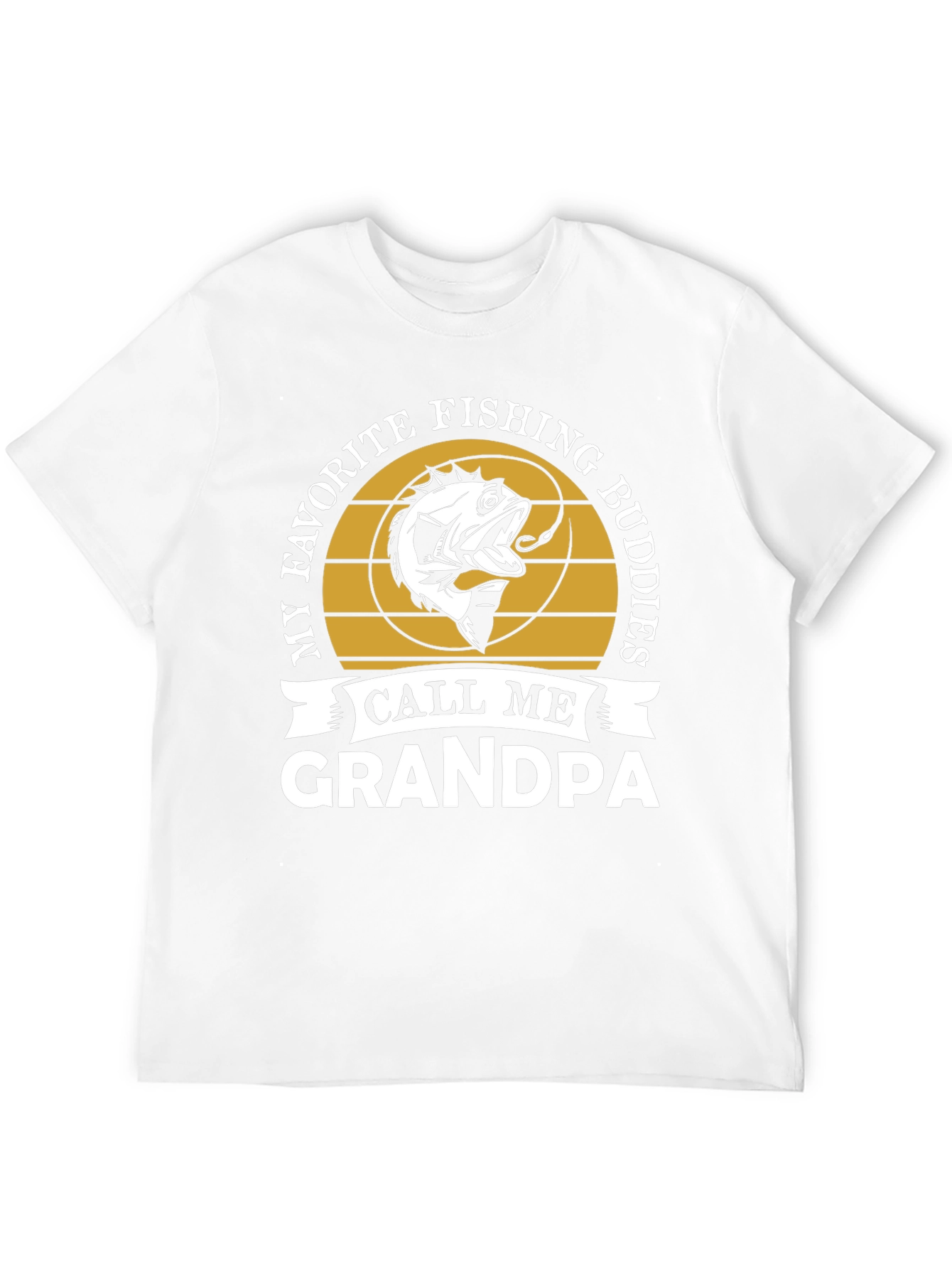My Favorite Fishing Buddies Call Me Grandpa T-Shirt