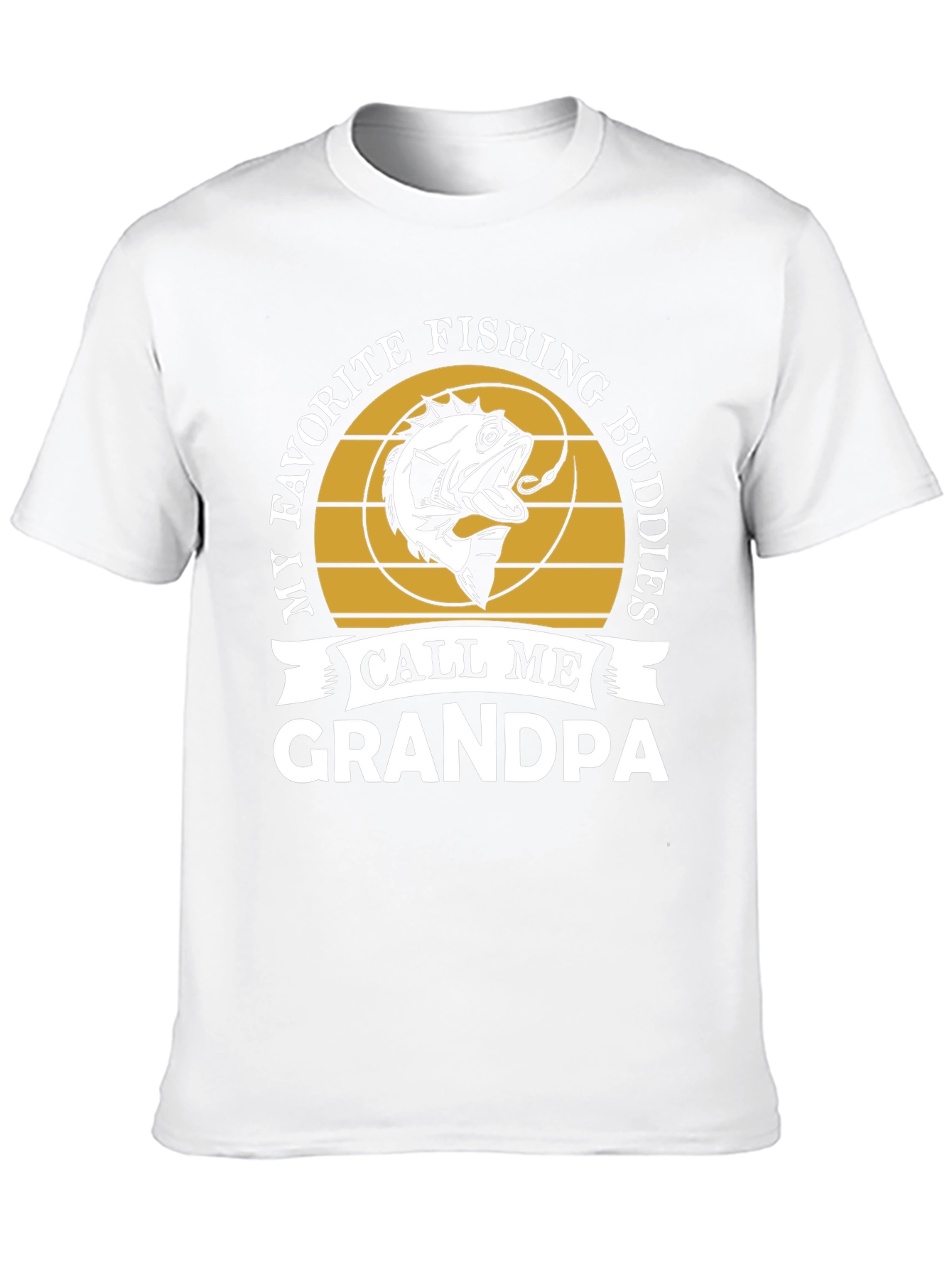My Favorite Fishing Buddies Call Me Grandpa T-Shirt
