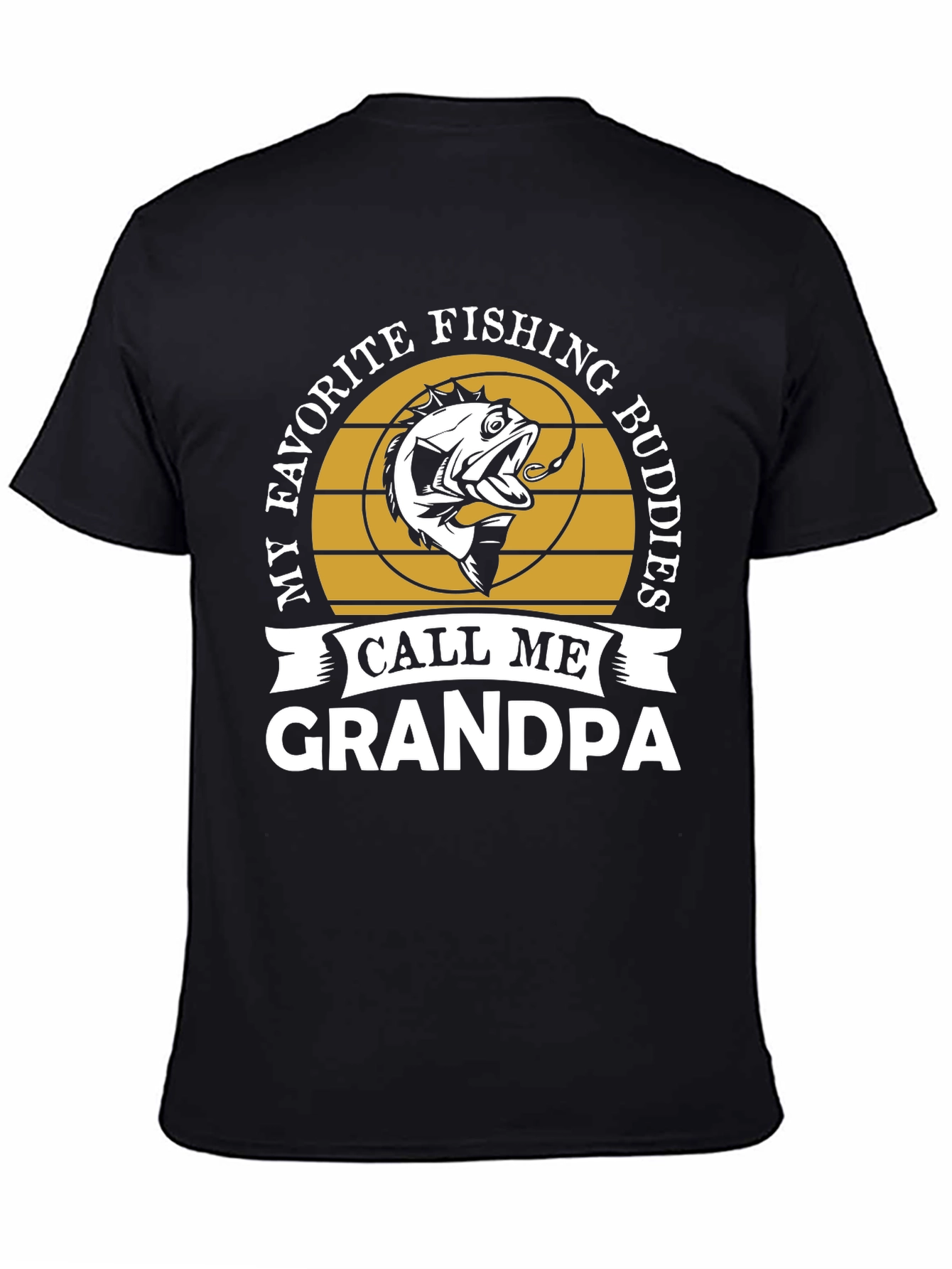My Favorite Fishing Buddies Call Me Grandpa T-Shirt