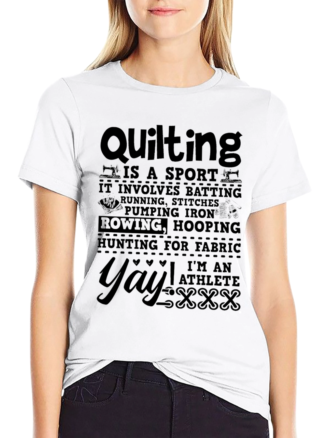 Quilting is a Sport T-Shirt