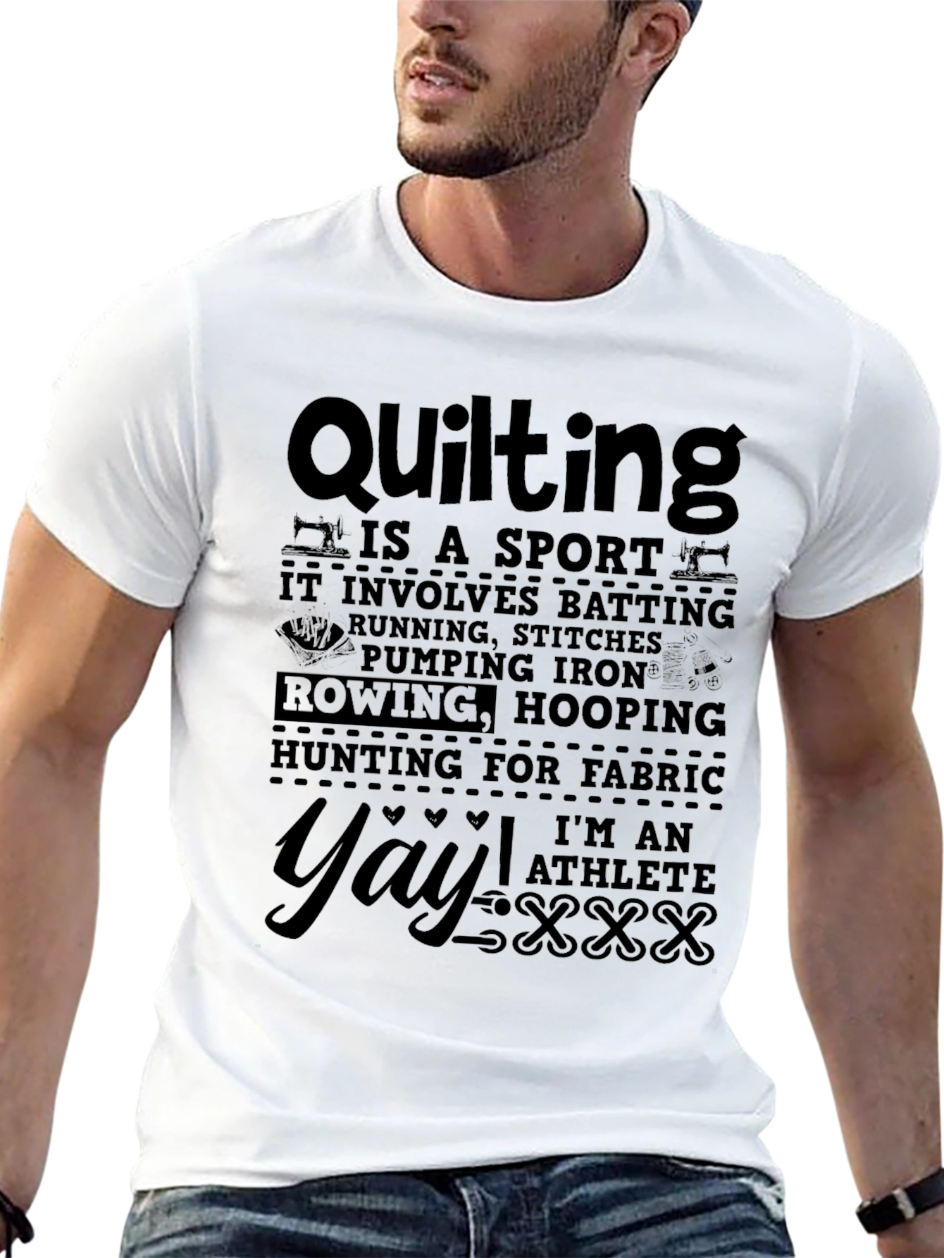 Quilting is a Sport T-Shirt