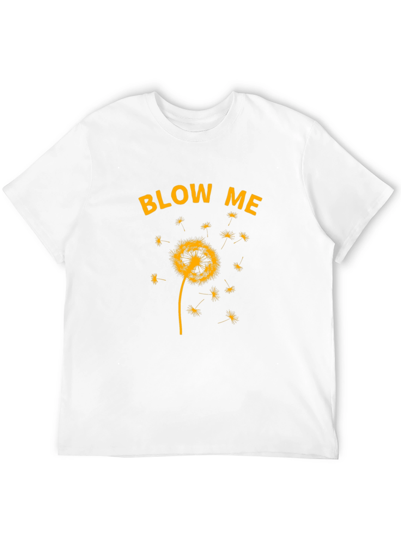 Blow Me Dandelion T-Shirt - Novelty Graphic Tee