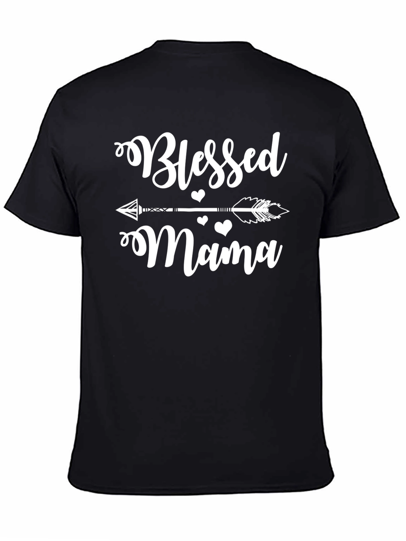 Blessed Mama Arrow Graphic T-Shirt