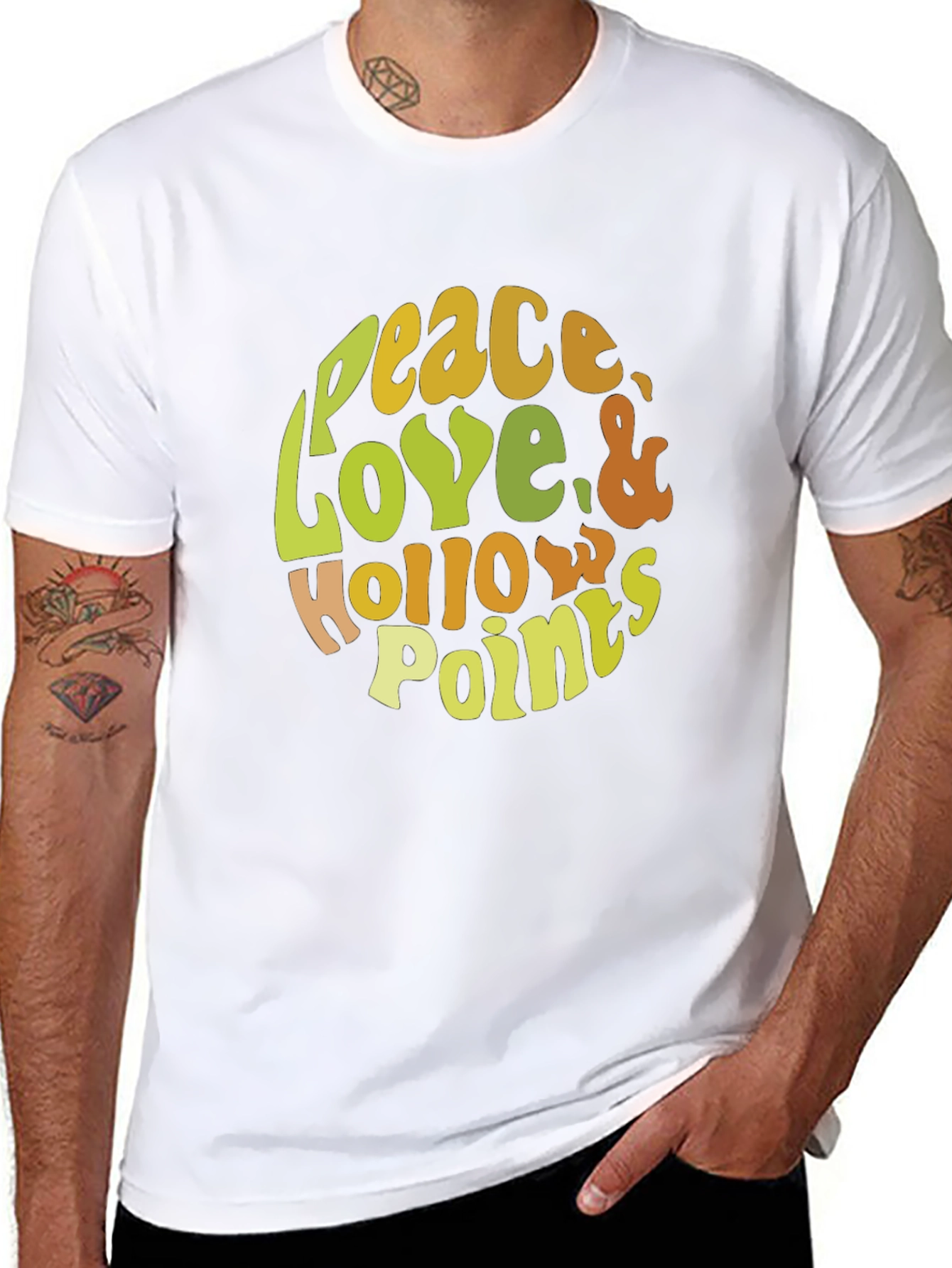 Peace Love & Hollow Points T-Shirt