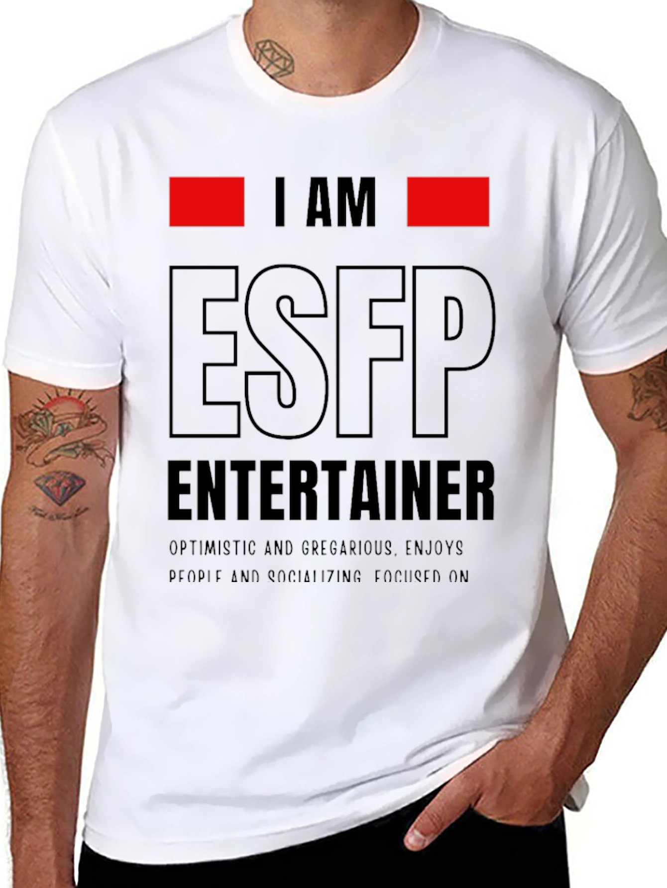 ESFP Entertainer T-Shirt - Personality Tee