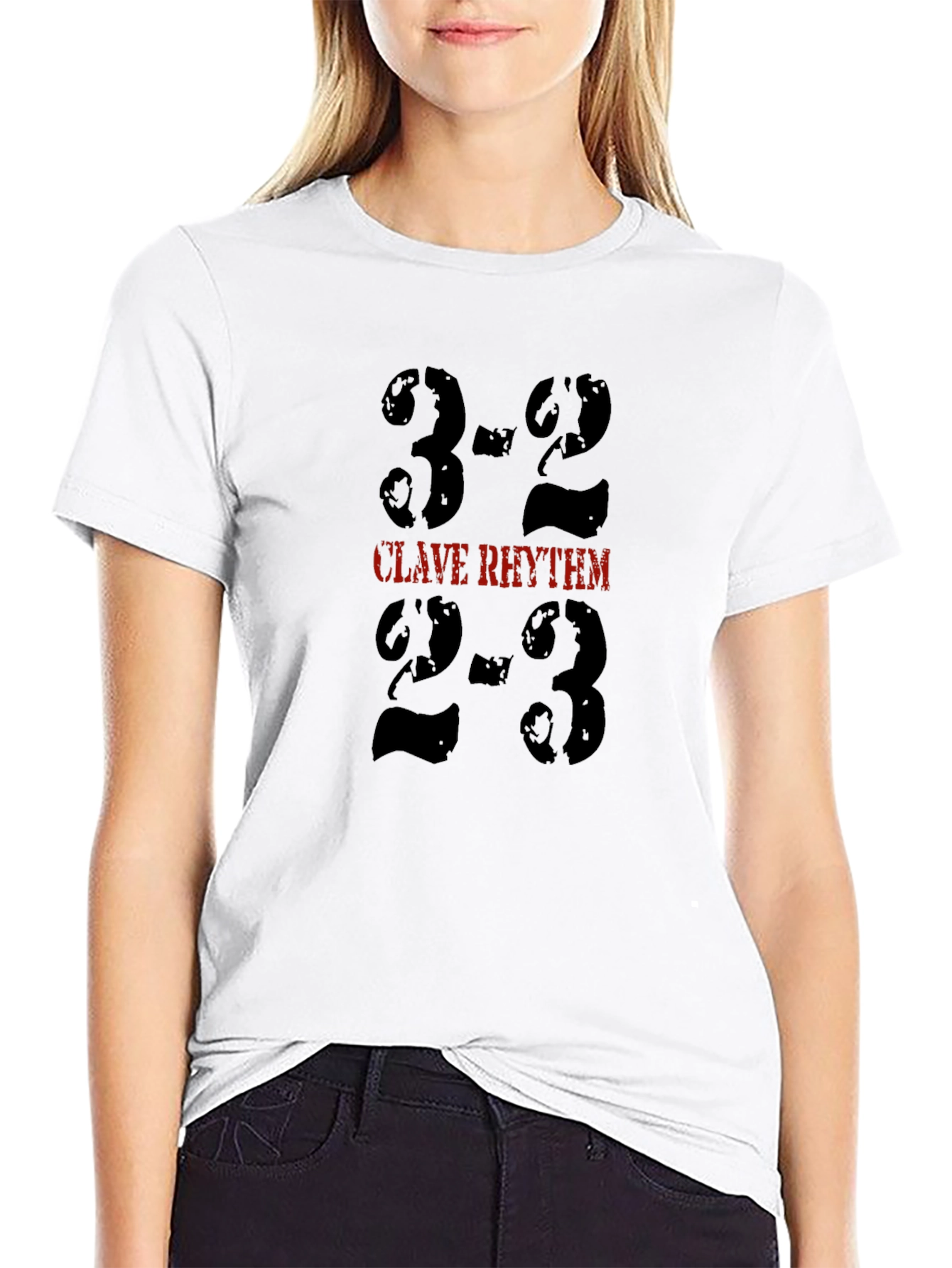 Clave Rhythm T-Shirt - Music Inspired Tee