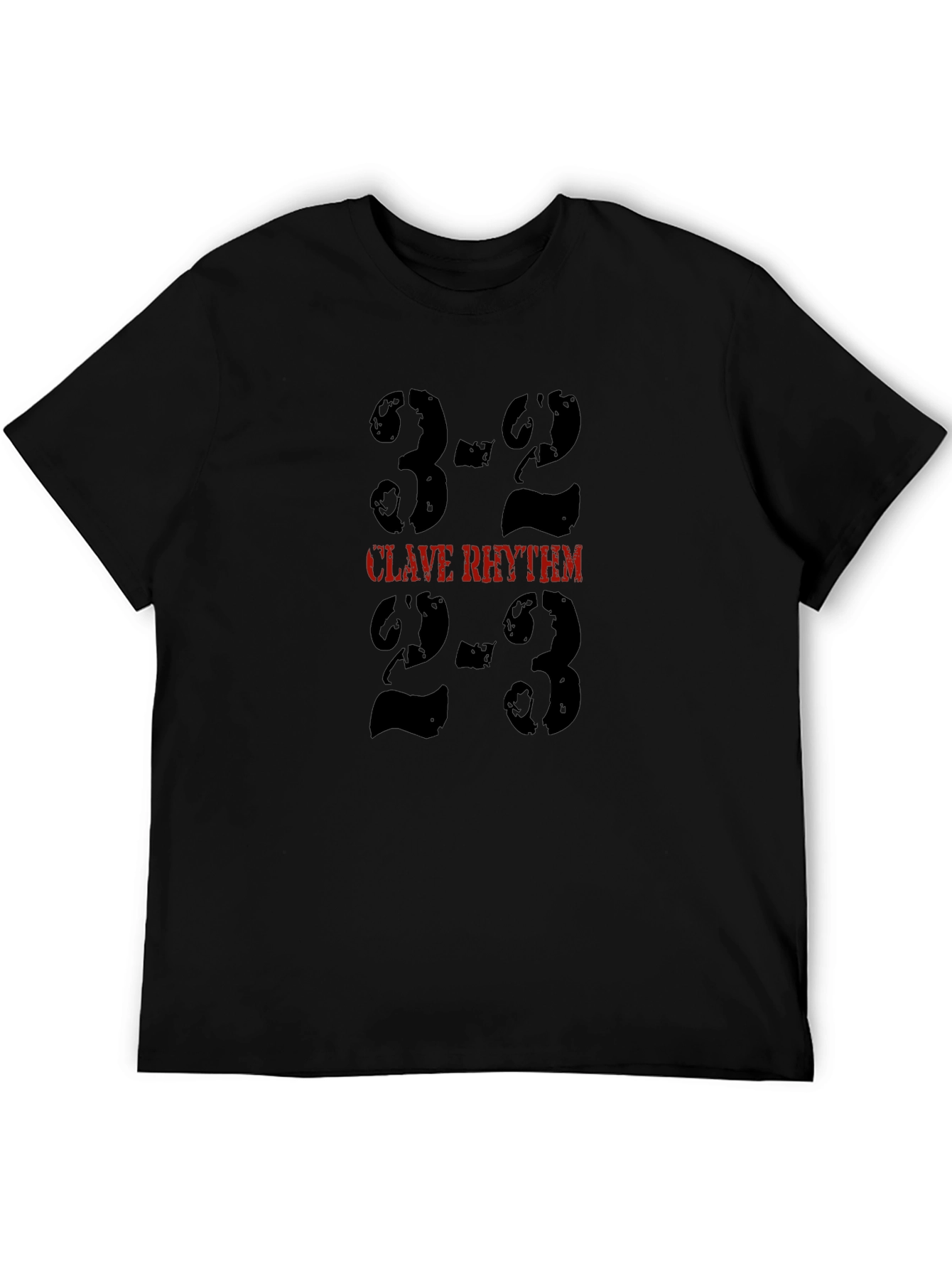 Clave Rhythm T-Shirt - Music Inspired Tee