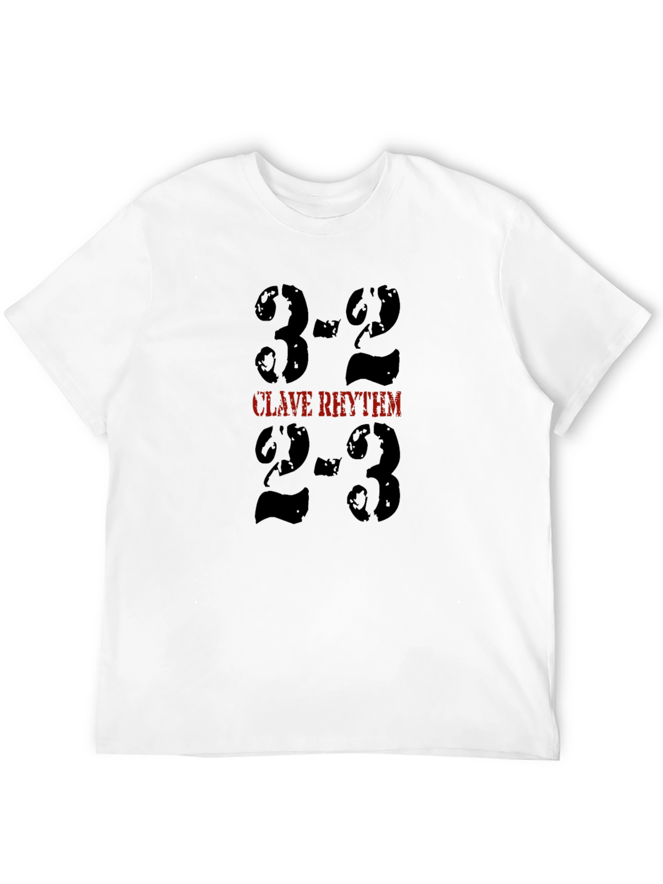 Clave Rhythm T-Shirt - Music Inspired Tee