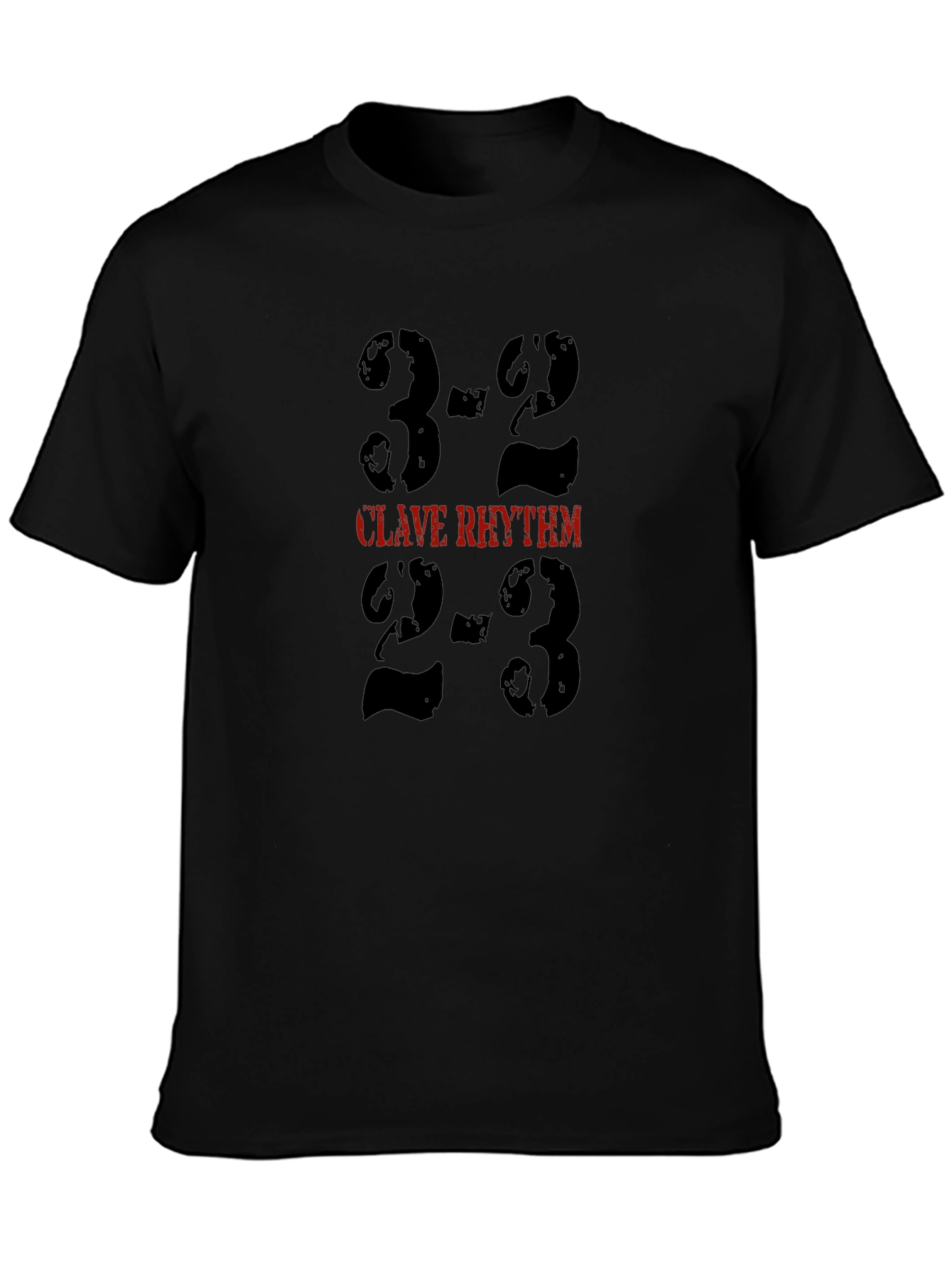 Clave Rhythm T-Shirt - Music Inspired Tee
