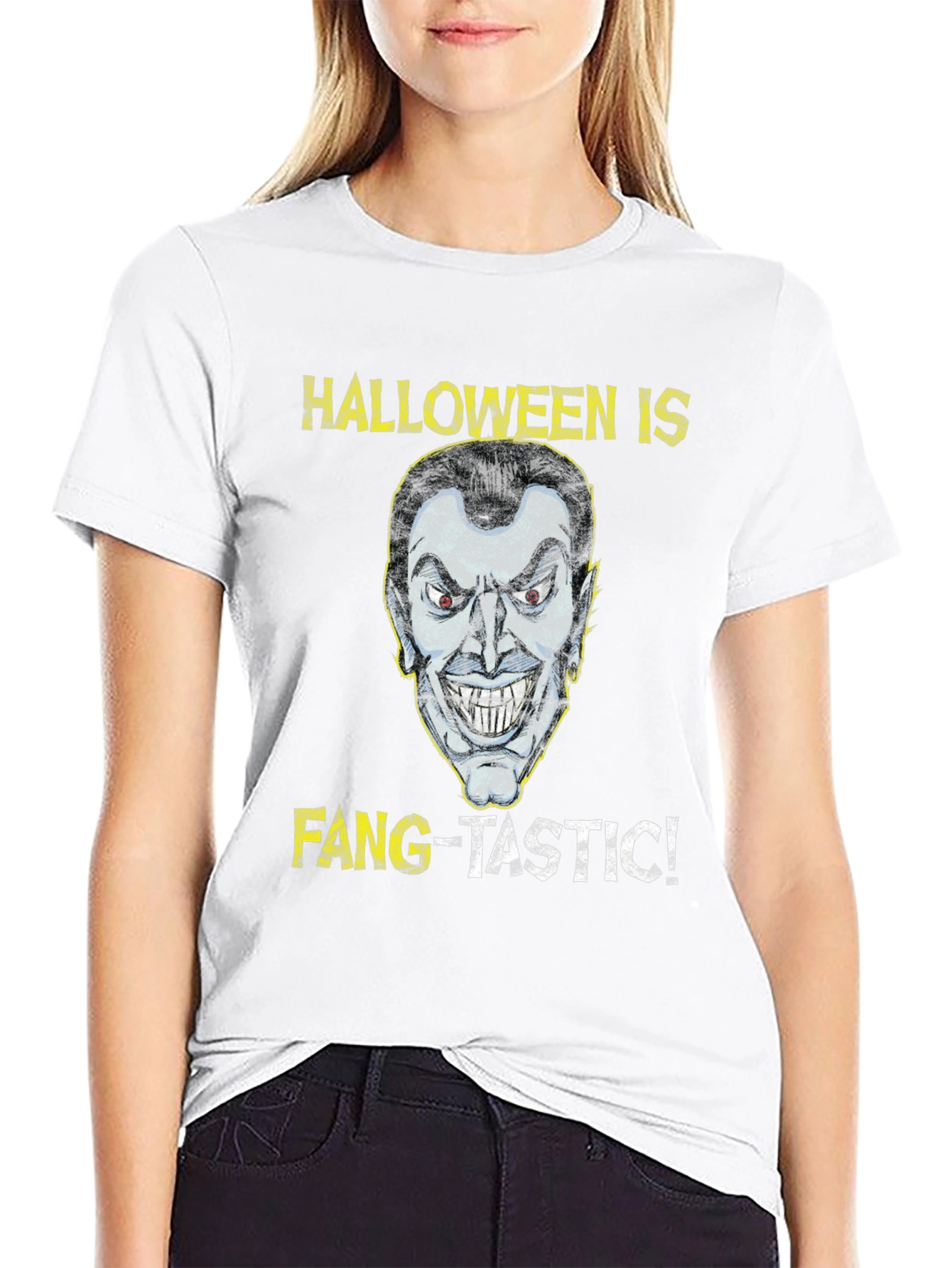 Halloween Fang-Tastic Graphic T-Shirt