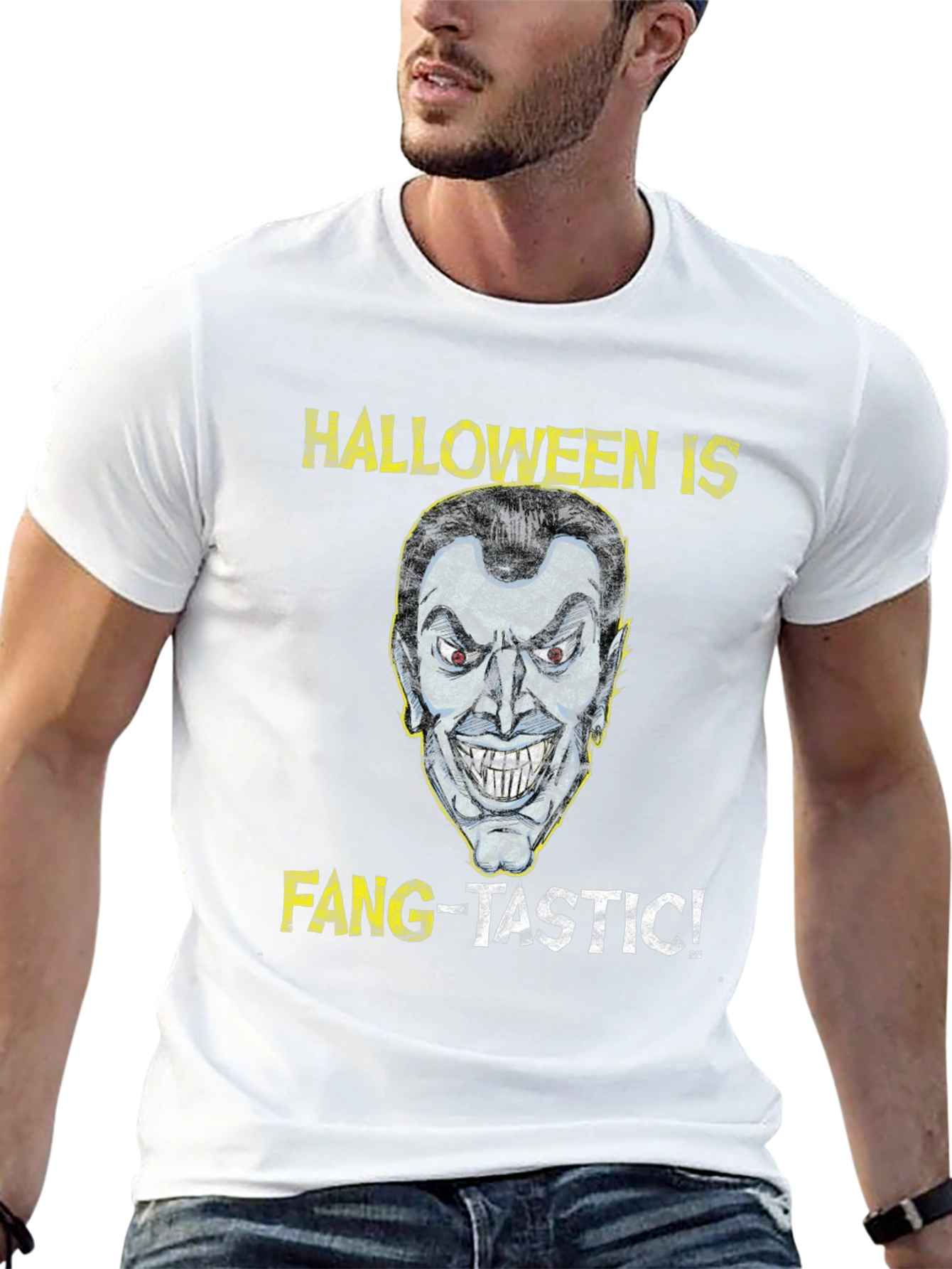 Halloween Fang-Tastic Graphic T-Shirt