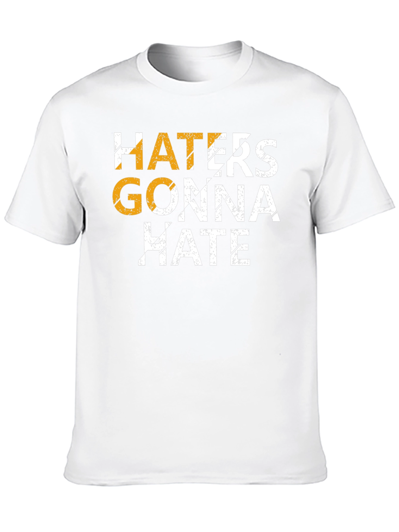 Haters Gonna Hate Graphic Tee - Black