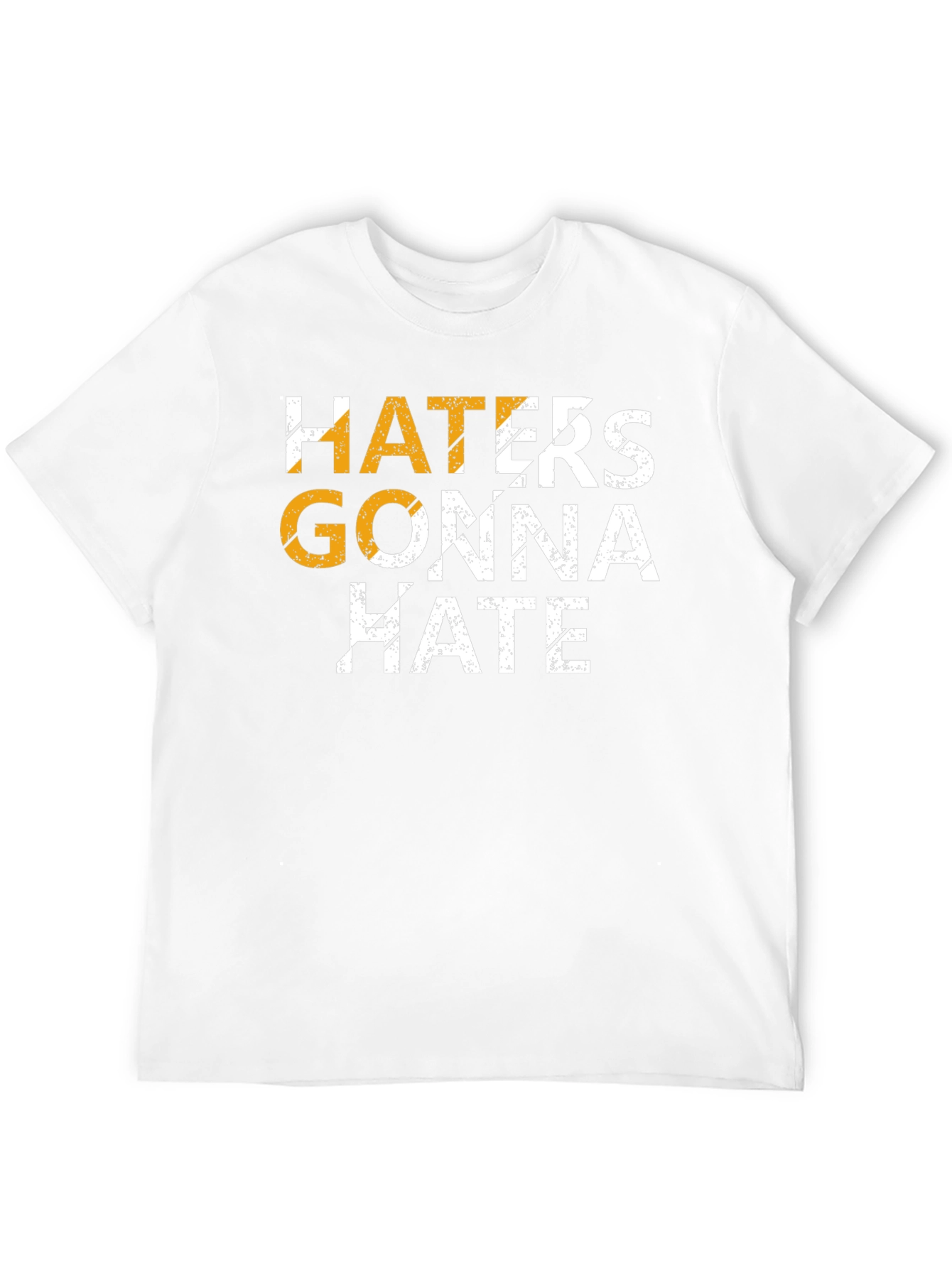 Haters Gonna Hate Graphic Tee - Black