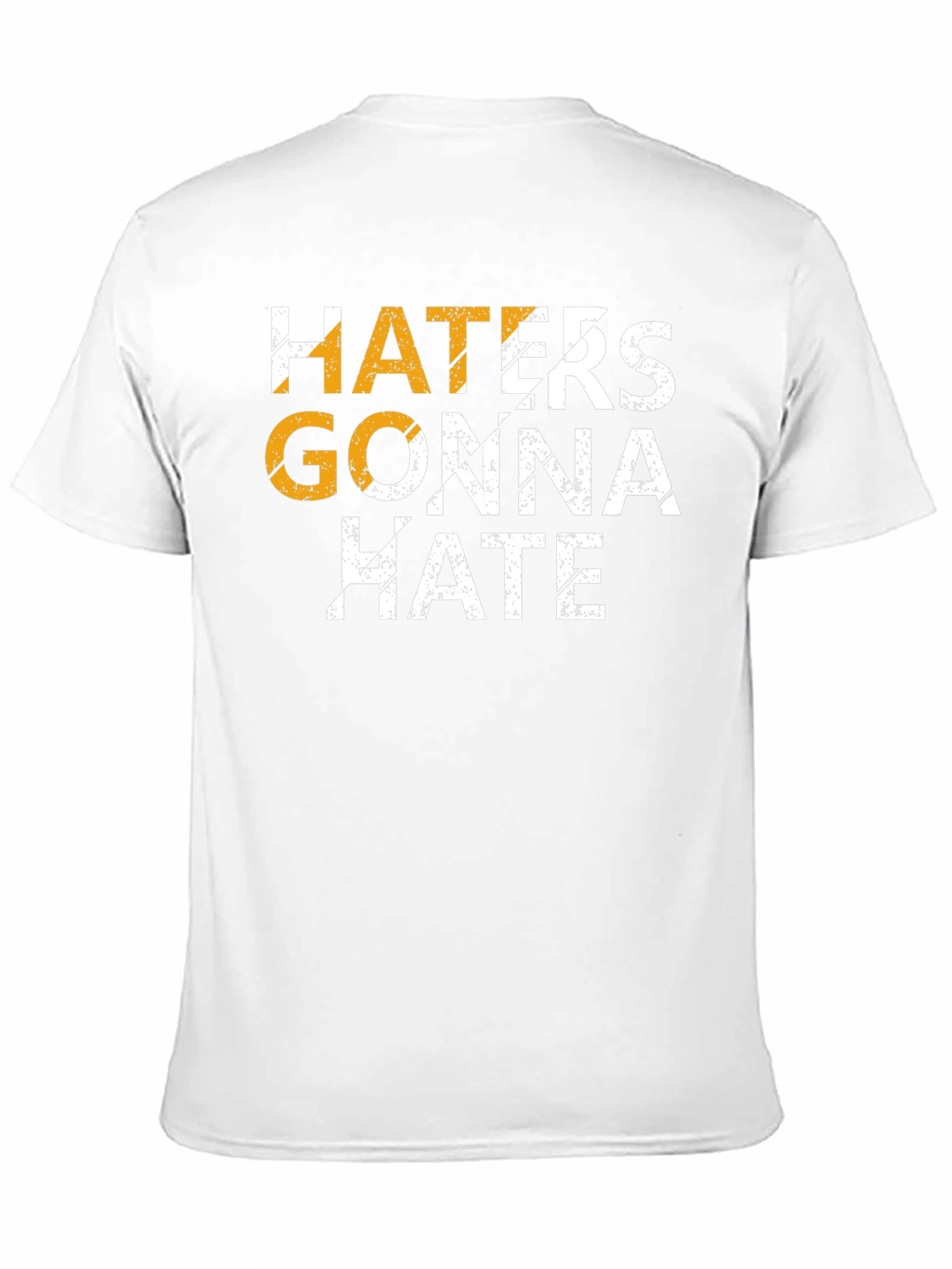 Haters Gonna Hate Graphic Tee - Black