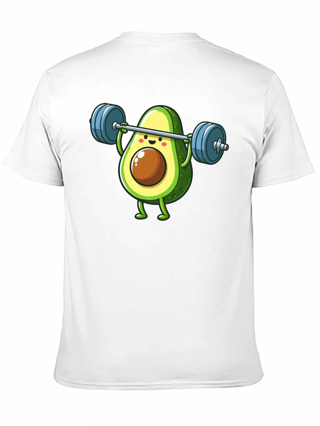 Avocado Lifting Barbell Funny Workout T-Shirt
