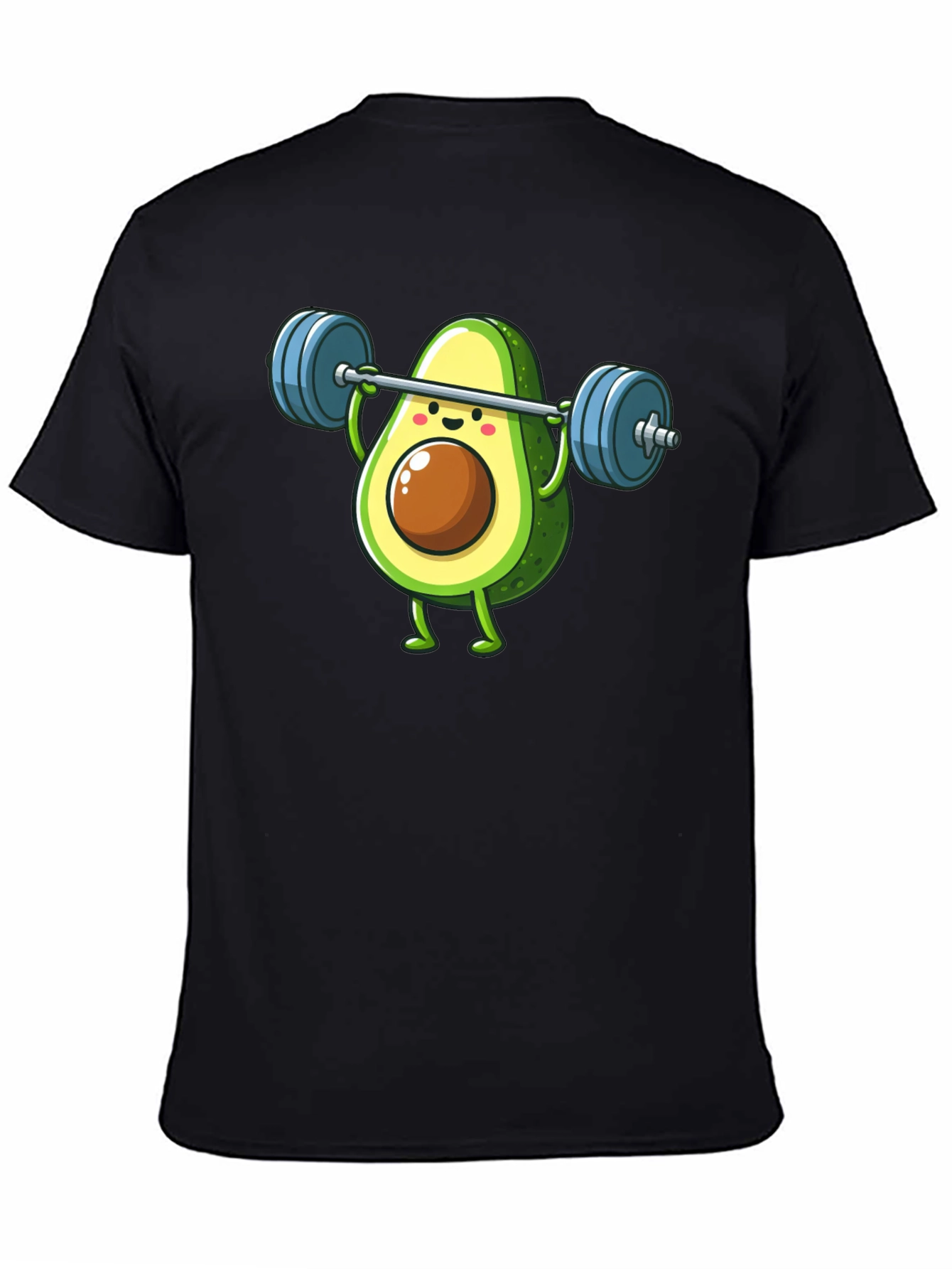 Avocado Lifting Barbell Funny Workout T-Shirt