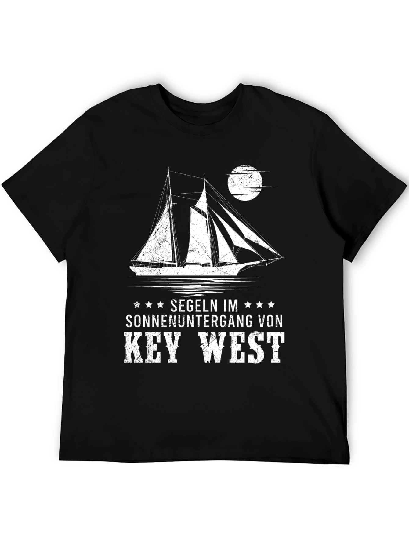 Key West Sunset Sailing T-Shirt