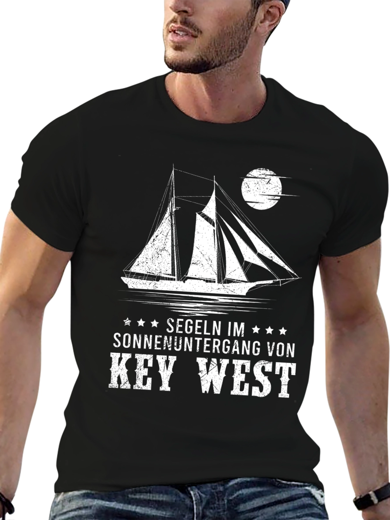 Key West Sunset Sailing T-Shirt