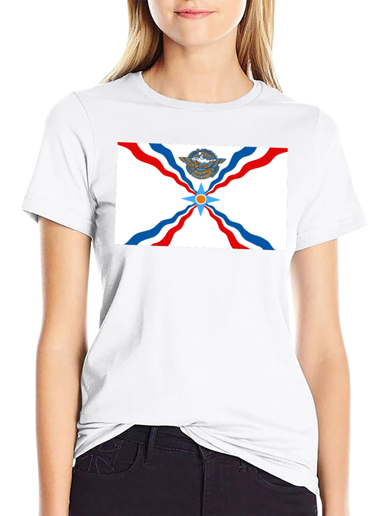 Assyrian Flag T-Shirt - Classic Design