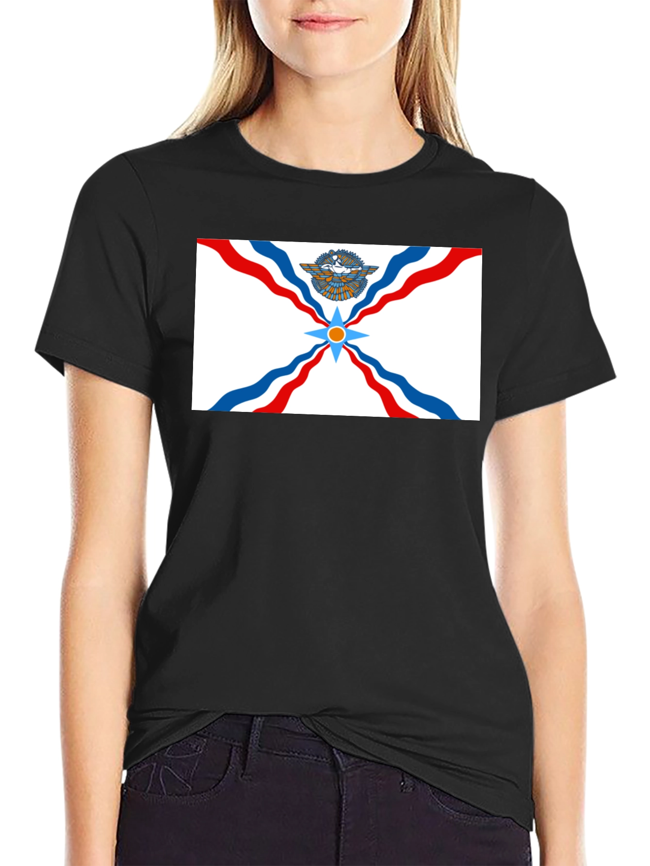 Assyrian Flag T-Shirt - Classic Design