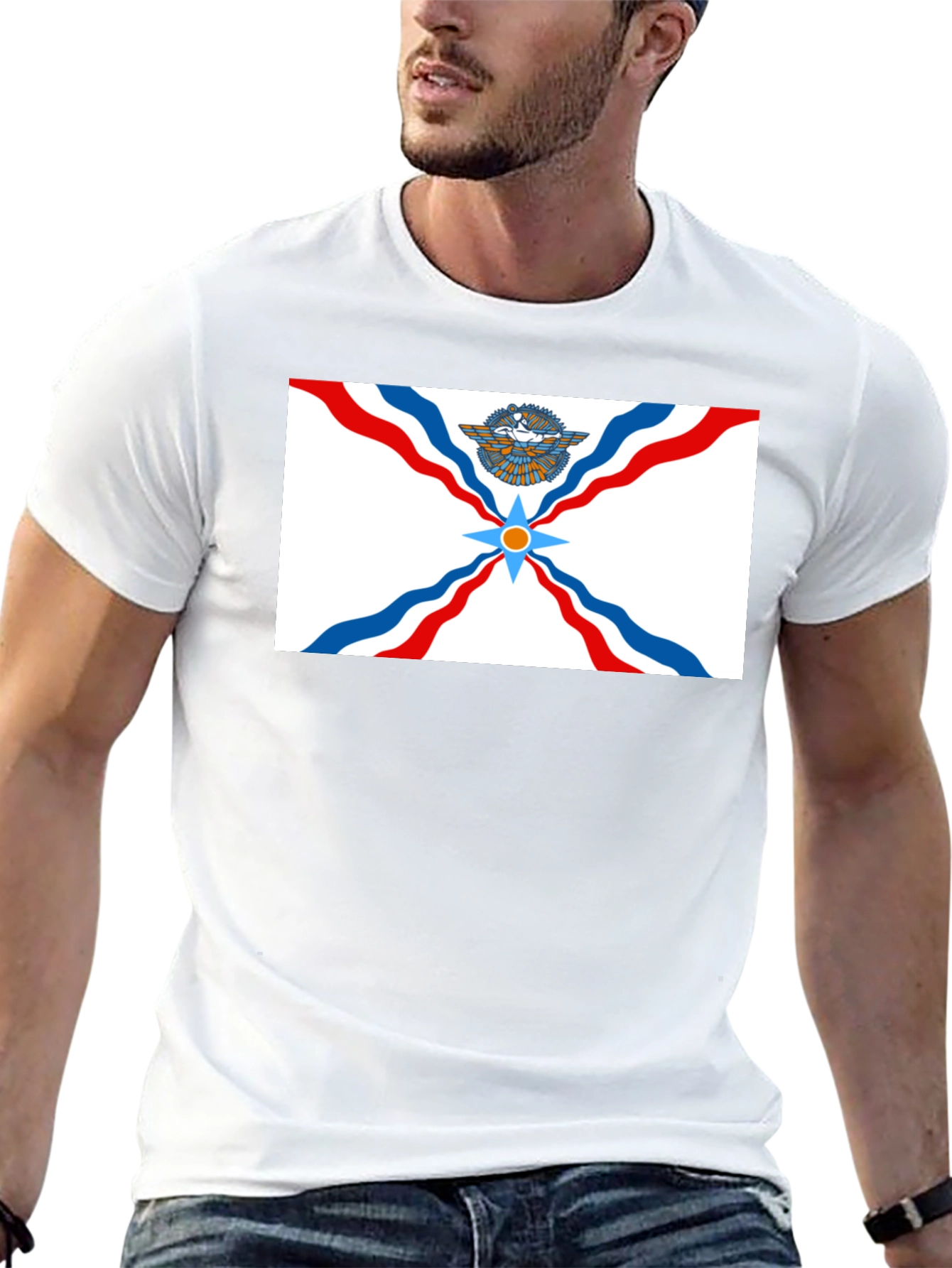 Assyrian Flag T-Shirt - Classic Design