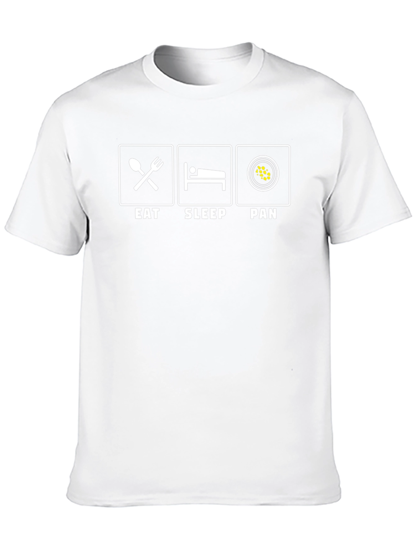 Eat Sleep Pan T-Shirt - Drumline Band Music